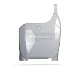 Plaque numéro frontale Polisport blanc Honda