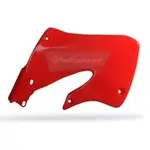 Ouïes de radiateur Polisport rouge Honda CRF250R/CRF450R
