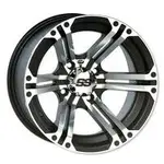 Jante utilitaire ITP SS212 noir/alu quad 14x8 4x137 5+3