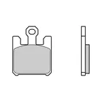 Plaquettes de frein BREMBO type 07SU26 SR métal fritté sport