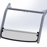 Pare-brise SSV DIRECTION 2 avant bas Can-Am Maverick Trail