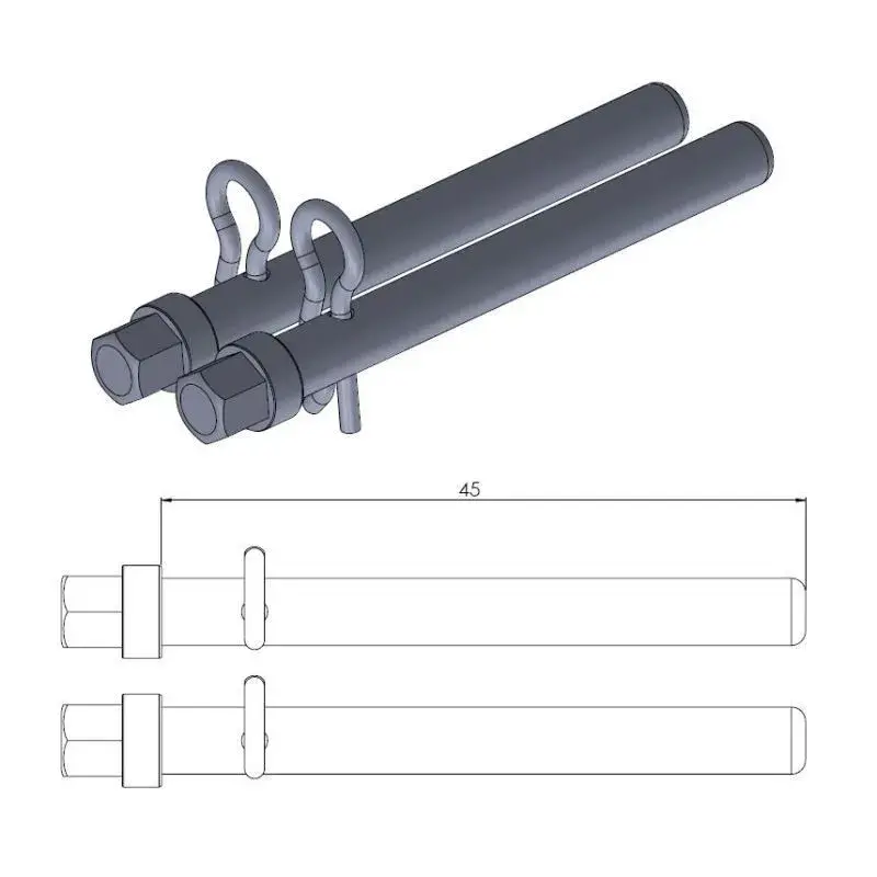 BRAKE PAD PIN OEM REPLACEMENT