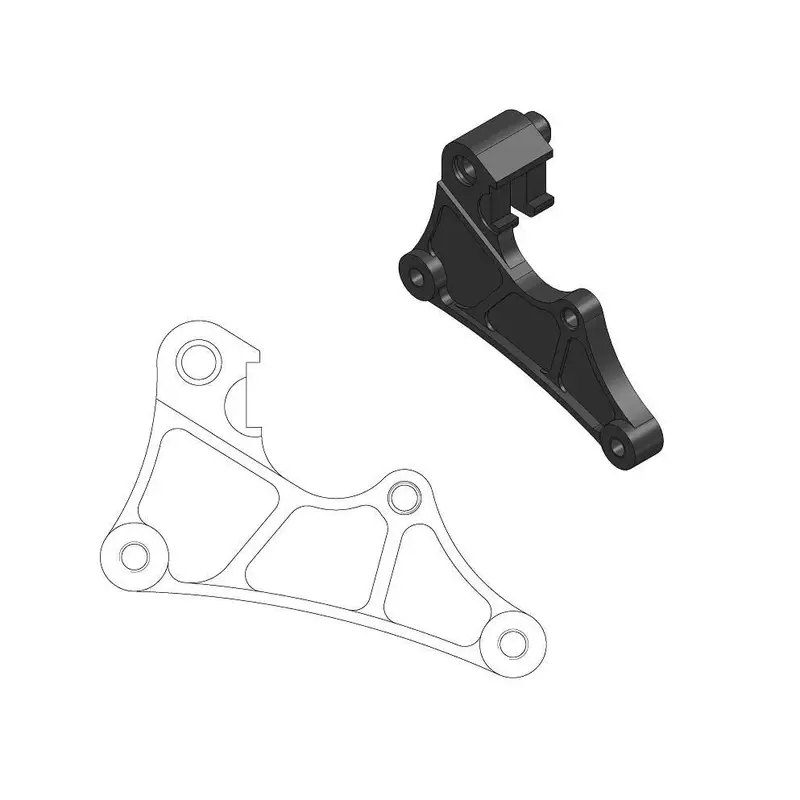 BRAKE CALIPER RELOCATION BRACKET SM STREET 320mm