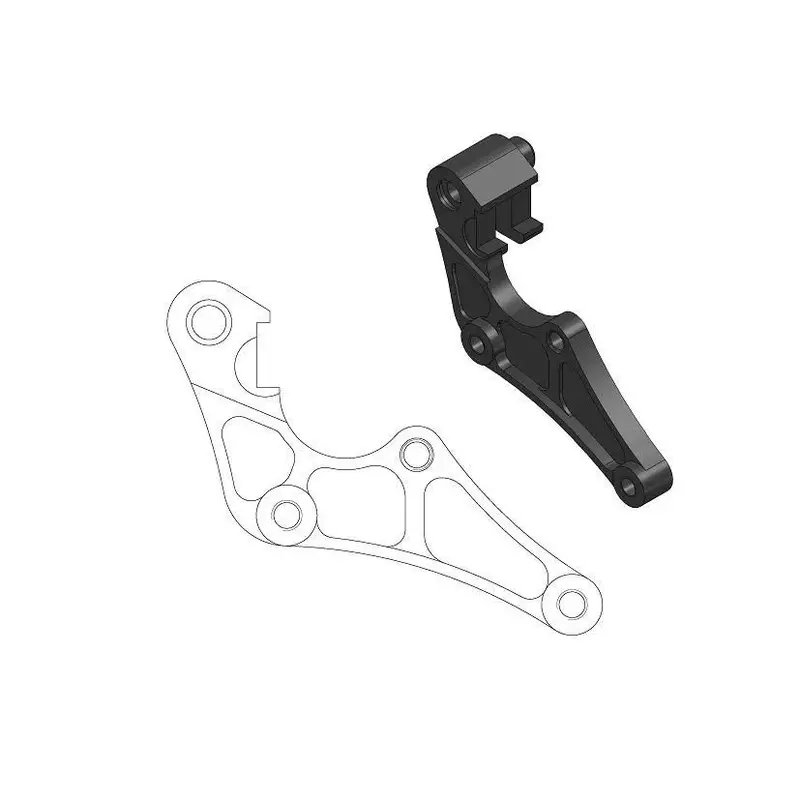 BRAKE CALIPER RELOCATION BRACKET SM STREET 320mm