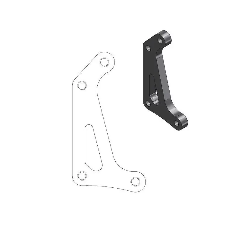 BRAKE CALIPER RELOCATION BRACKET SM RACING 320mm
