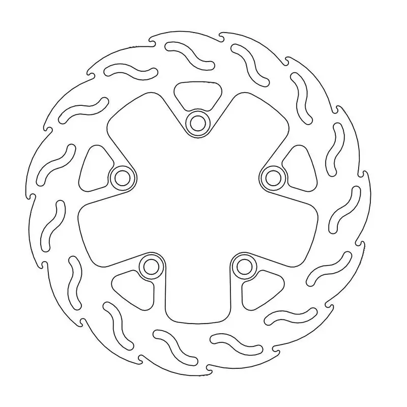 BRAKE ROTOR FIXED FLAME NATURAL
