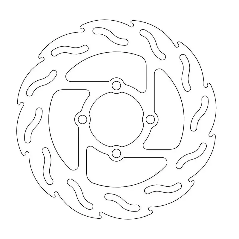 BRAKE ROTOR FIXED FLAME NATURAL