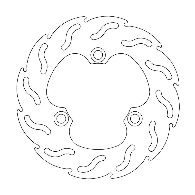 BRAKE ROTOR FIXED FLAME NATURAL