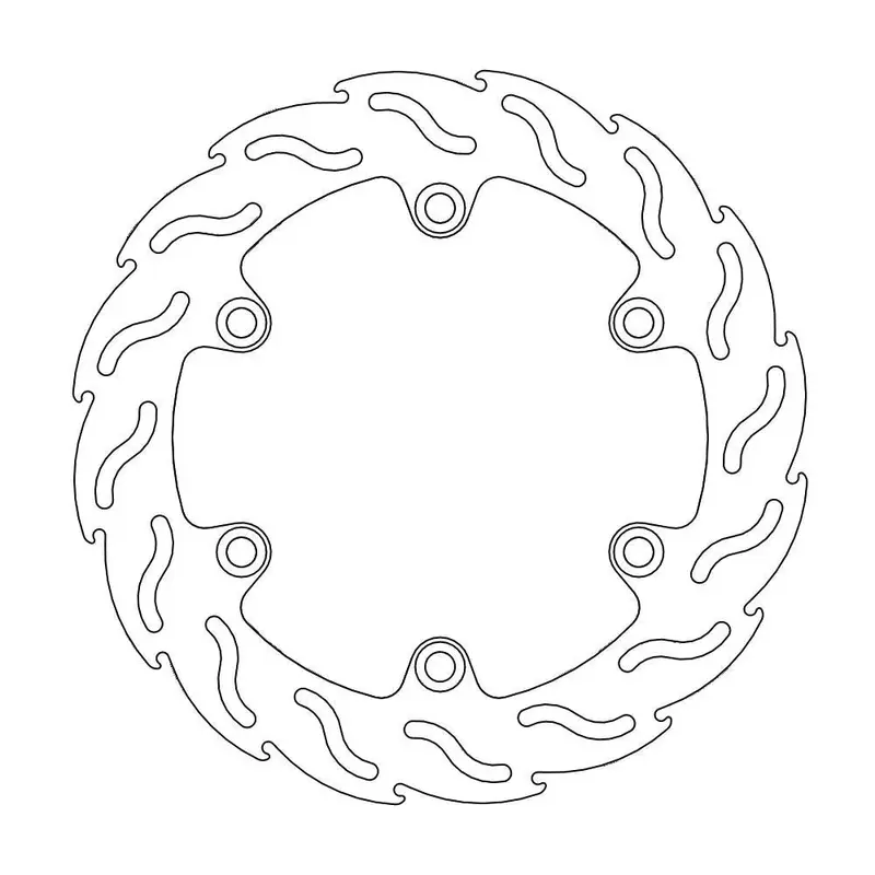 BRAKE ROTOR FIXED FLAME NATURAL