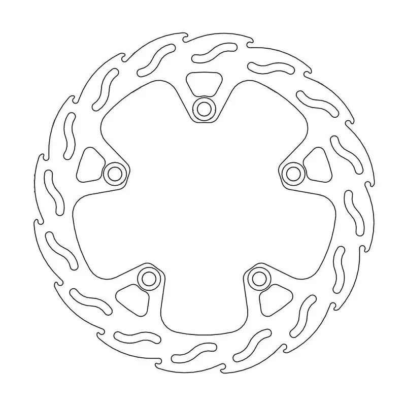 BRAKE ROTOR FIXED FLAME NATURAL