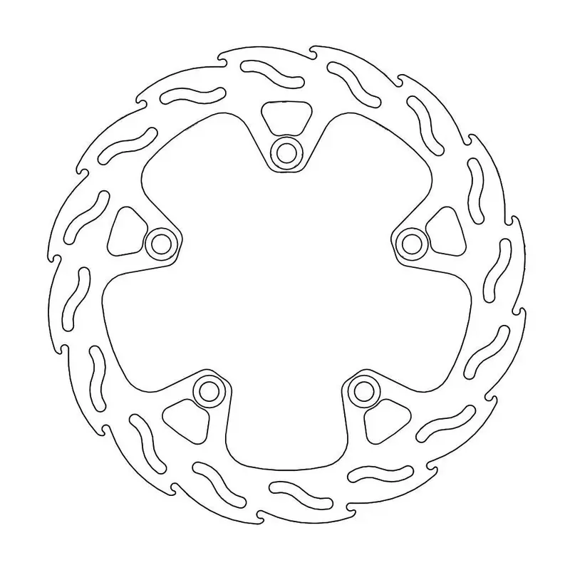 BRAKE ROTOR FIXED FLAME NATURAL