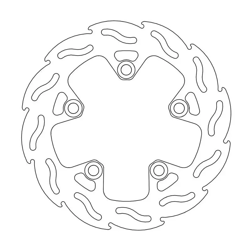 BRAKE ROTOR FIXED FLAME NATURAL