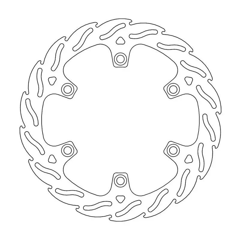 BRAKE ROTOR FIXED FLAME NATURAL