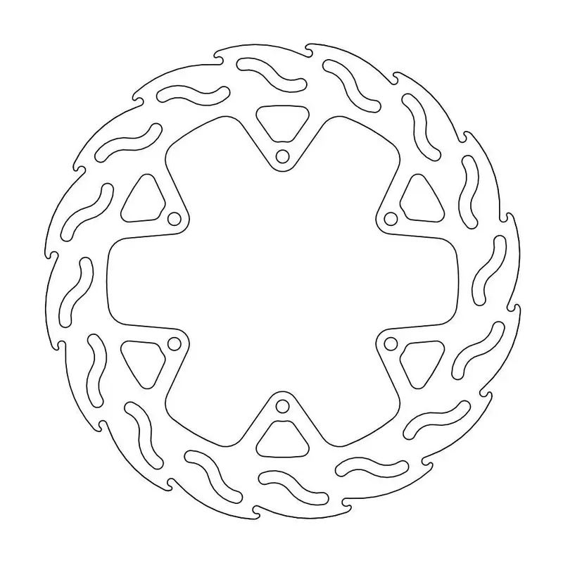 BRAKE ROTOR FIXED FLAME NATURAL