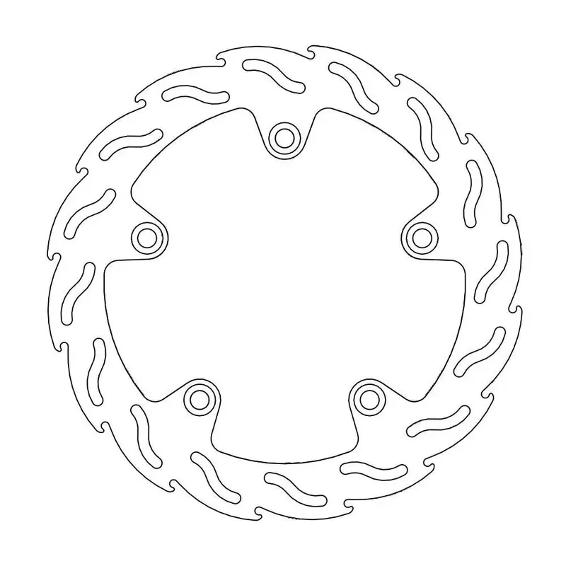 BRAKE ROTOR FIXED FLAME NATURAL