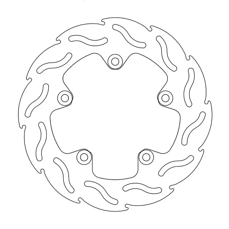 BRAKE ROTOR FIXED FLAME NATURAL