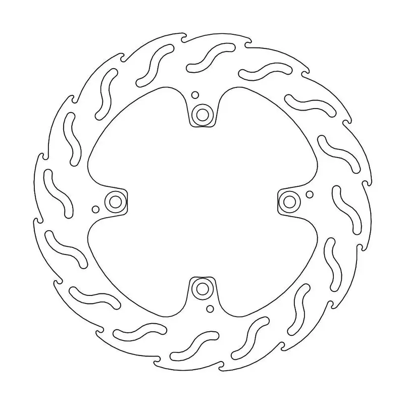 BRAKE ROTOR FIXED FLAME NATURAL