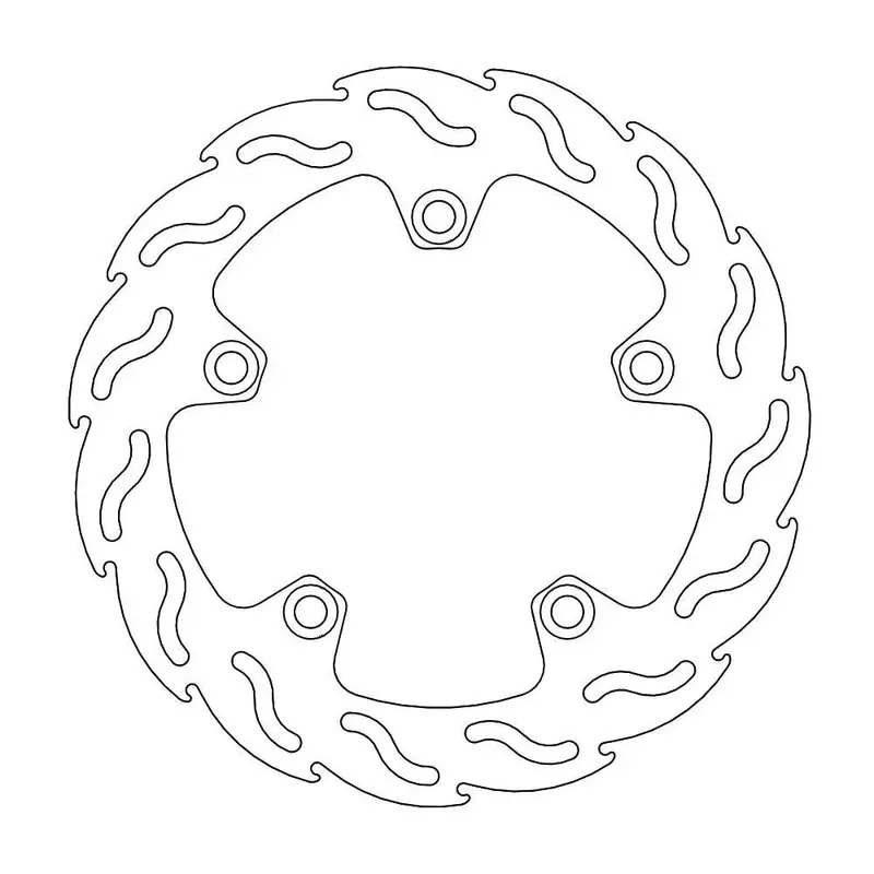 BRAKE ROTOR FIXED FLAME NATURAL