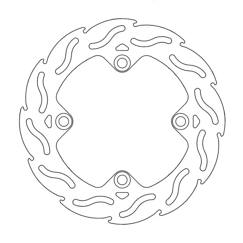 BRAKE ROTOR FIXED FLAME NATURAL