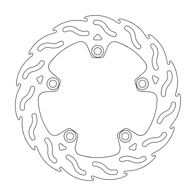 BRAKE ROTOR FIXED FLAME NATURAL