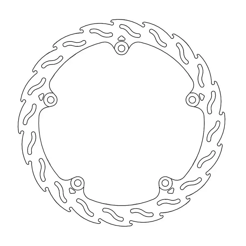 BRAKE ROTOR FIXED FLAME NATURAL