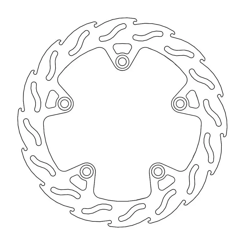 BRAKE ROTOR FIXED FLAME NATURAL