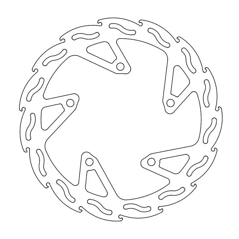 BRAKE ROTOR FIXED FLAME NATURAL