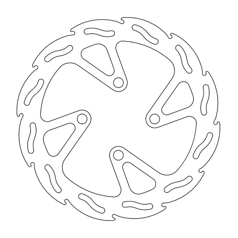 BRAKE ROTOR FIXED FLAME NATURAL