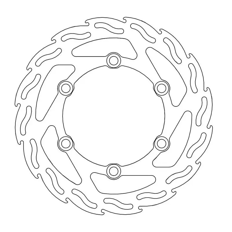 BRAKE ROTOR FIXED FLAME NATURAL