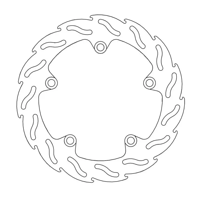 BRAKE ROTOR FIXED FLAME NATURAL
