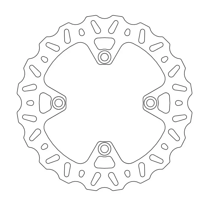 BRAKE ROTOR FIXED NITRO CONTOUR NATURAL