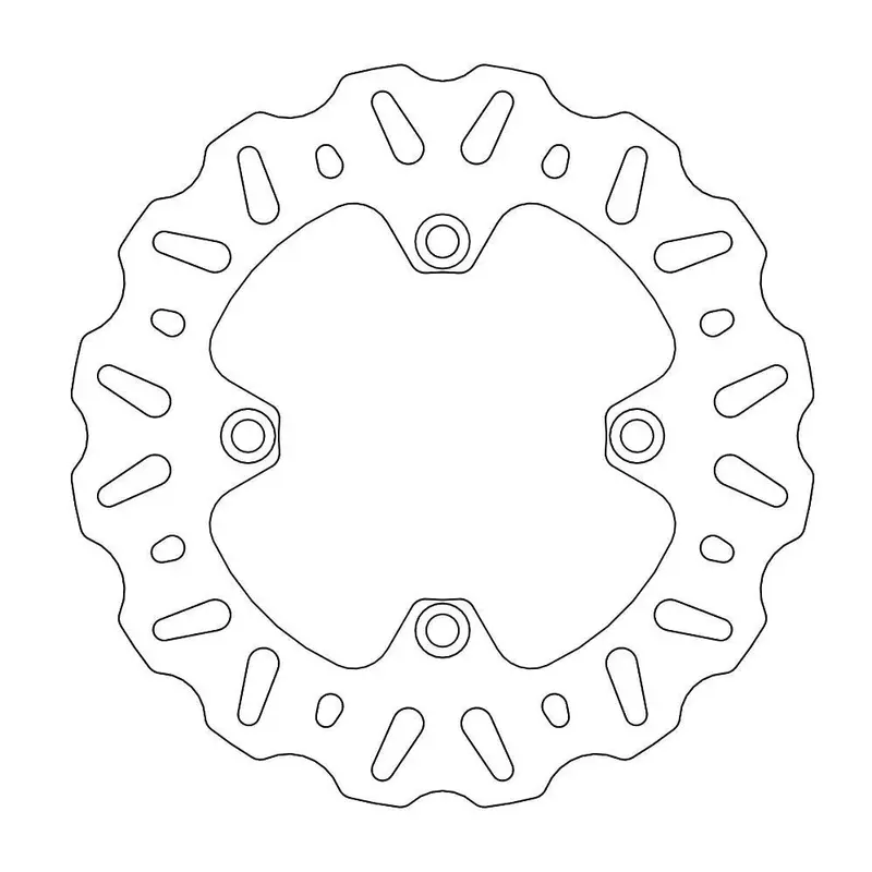 BRAKE ROTOR FIXED NITRO CONTOUR NATURAL
