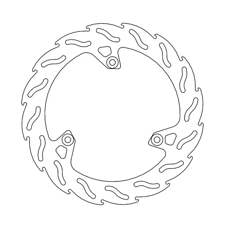 BRAKE ROTOR FIXED FLAME NATURAL