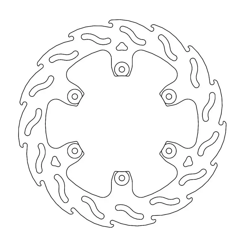 BRAKE ROTOR FIXED FLAME NATURAL