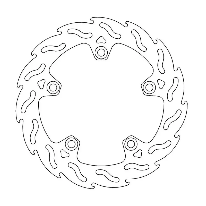 BRAKE ROTOR FIXED FLAME NATURAL
