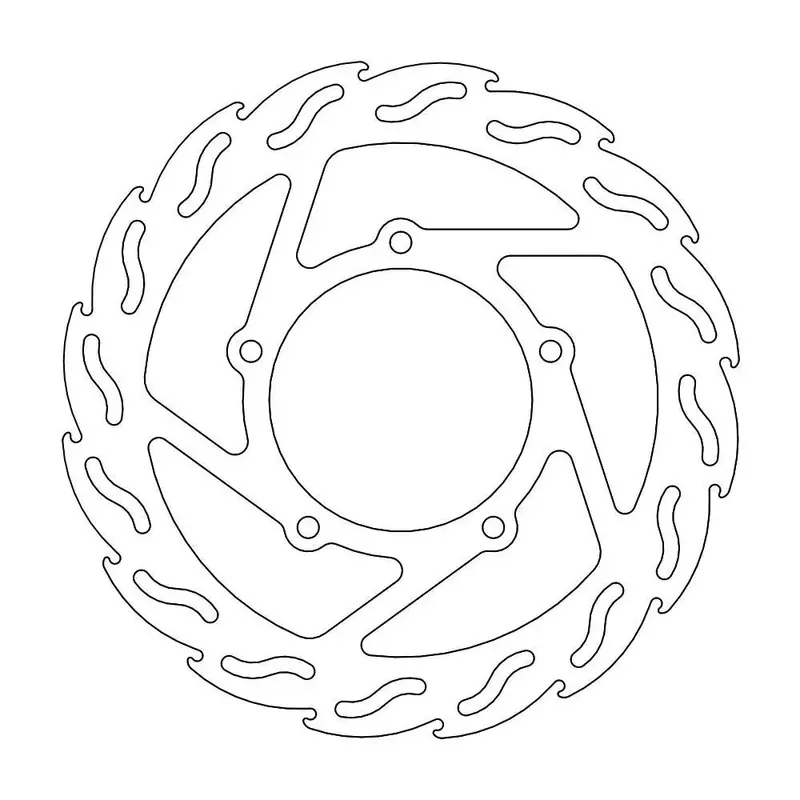 BRAKE ROTOR FIXED FLAME FRONT