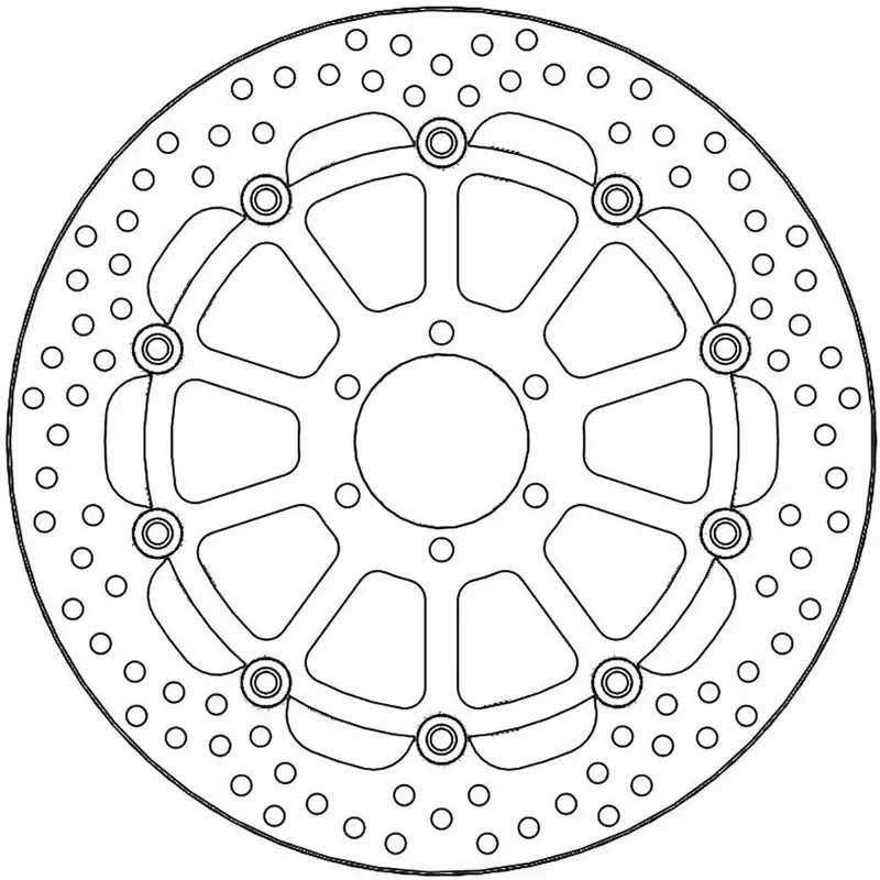 BRAKE ROTOR T-FLOATER HALO