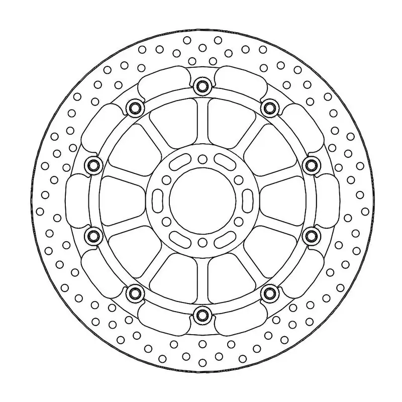 BRAKE ROTOR T-FLOATER HALO