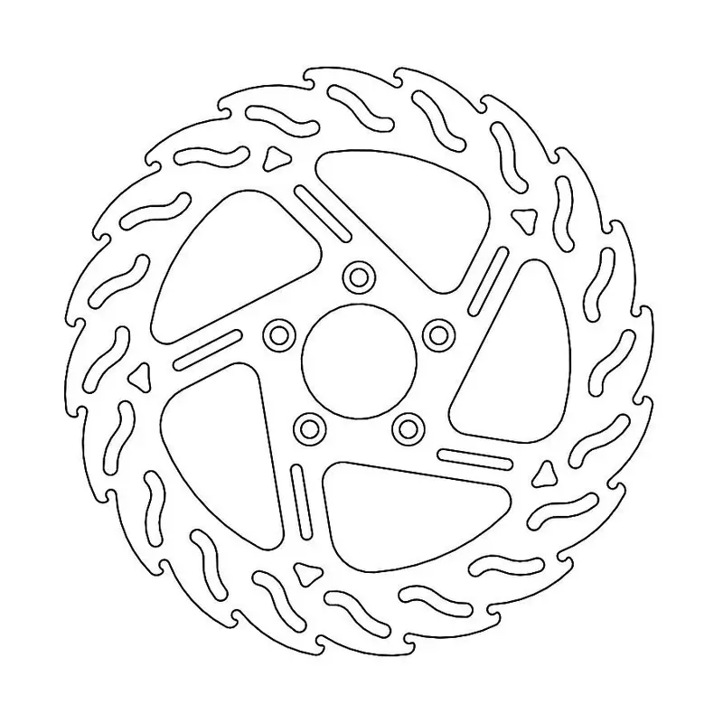 BRAKE ROTOR FIX FLAME R