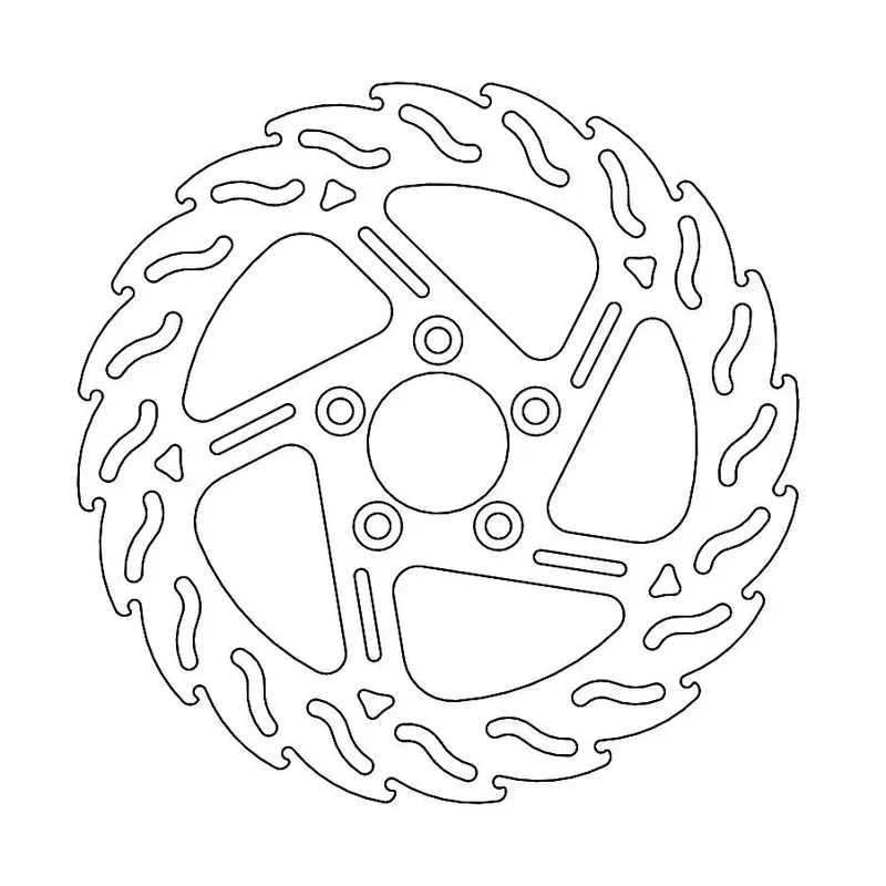BRAKE ROTOR FIX FLAME R