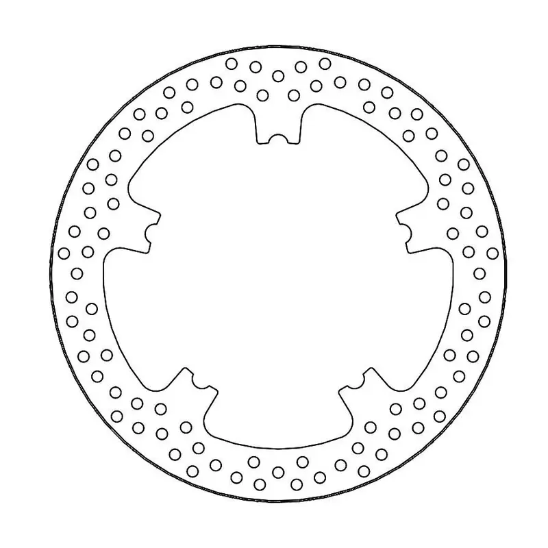 BRAKE ROTOR FIXED ROUND L/R