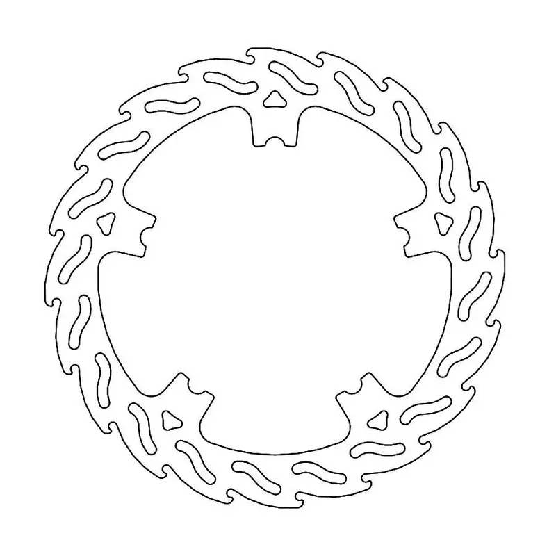 BRAKE ROTOR FIXED FLAME R