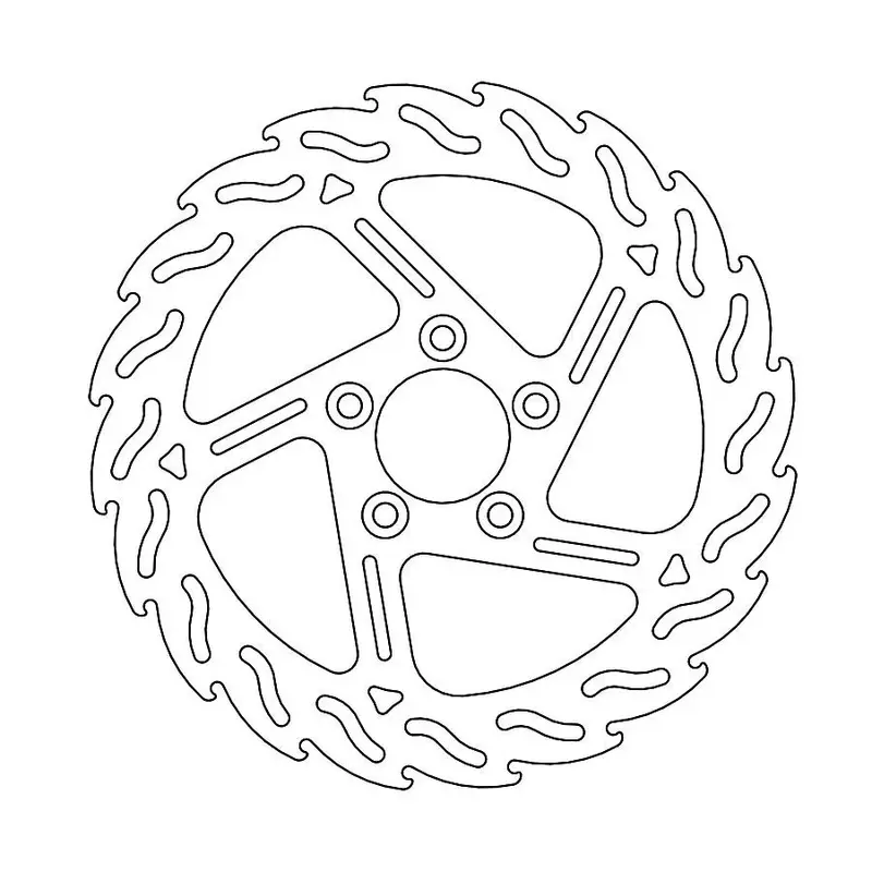 BRAKE ROTOR FIXED FLAME R