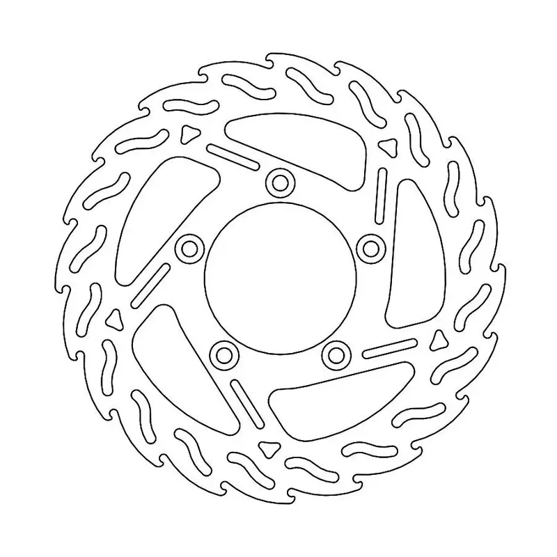 BRAKE ROTOR FIXED FLAME R