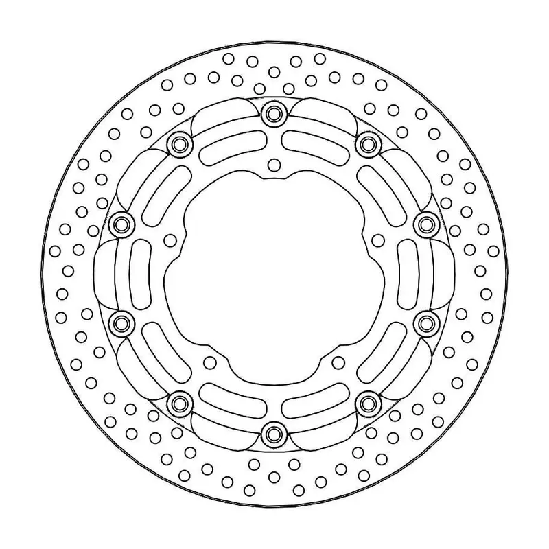 BRAKE ROTOR FLOATING HALO PRO RACE