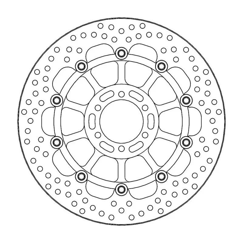 BRAKE ROTOR FLOATING HALO PRO RACE