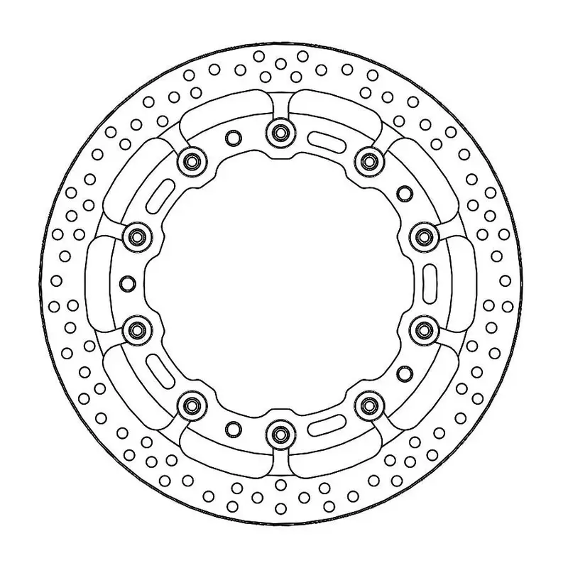 BRAKE ROTOR FLOATING HALO PRO RACE