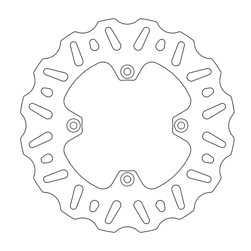 BRAKE ROTOR FIXED NITRO CONTOUR NATURAL