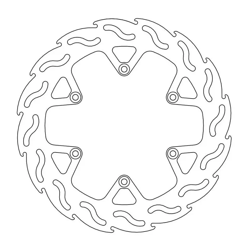 BRAKE ROTOR FIXED FLAME NATURAL