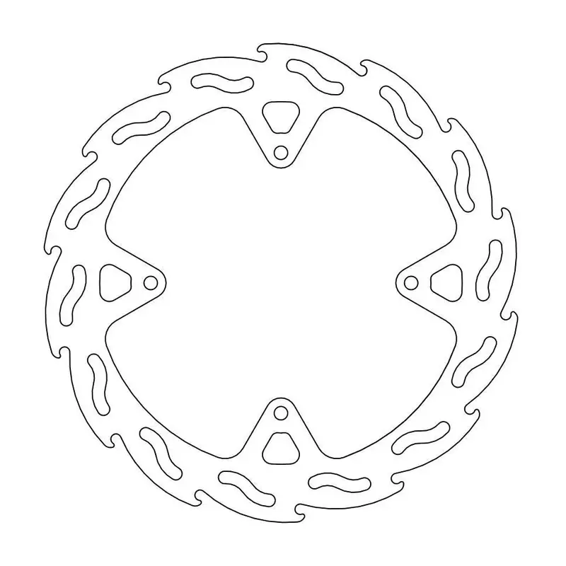 BRAKE ROTOR FIXED FLAME NATURAL